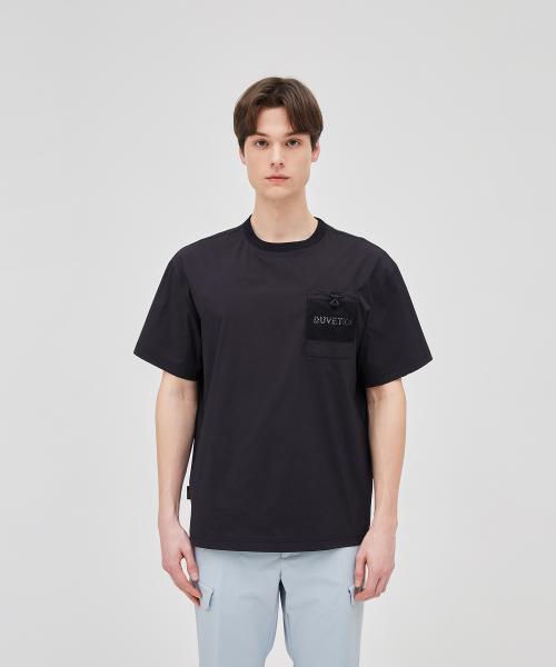 [듀베티카] 그리지 탑 P (블랙) (남성 상의) V-24S-VURS10643-BKS