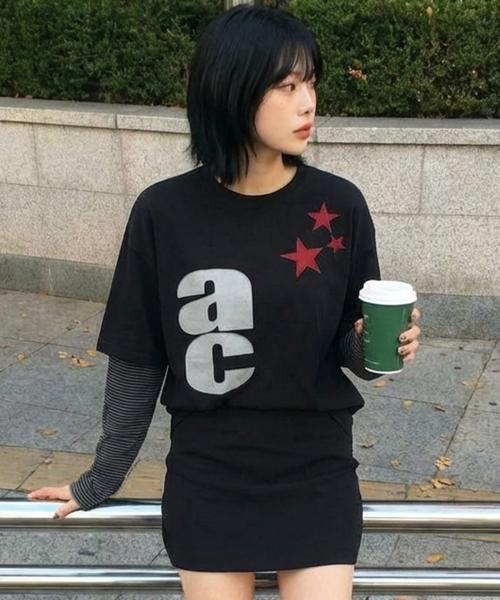 [칙스] オールクラフト Tシャツ レイヤード ロングスリーブ ストライプ 5016012018