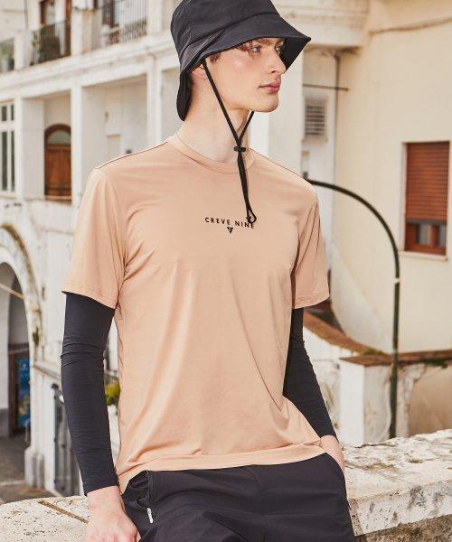 [크리브나인] 冷感 レイヤード Tシャツ ラウンドBG CBCSSTS551BG