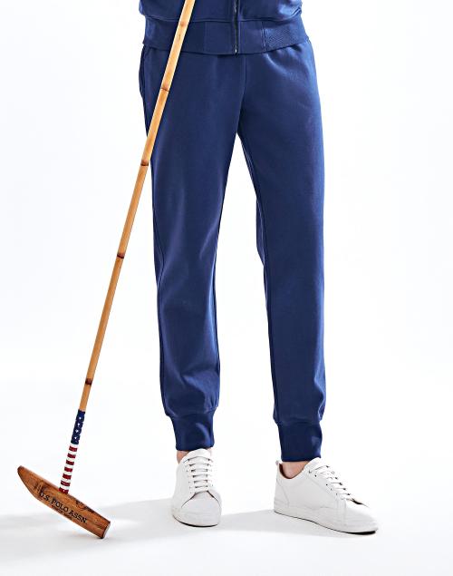 [U.S. POLO ASSN.] ホワイトラベル USA COTTON イージーウェア ボトムス_NAVY MP22-PT102