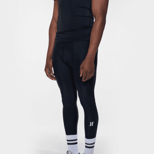 [Overfisher] スポーツ メンズ ボトムス 9分丈 タイツ 0002