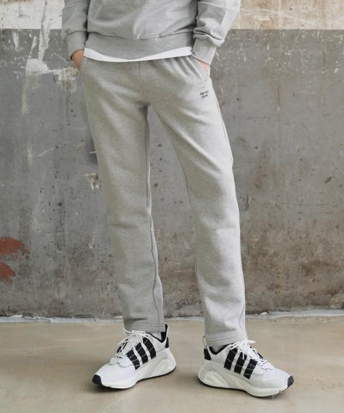 [Herringbone] メンズ バンディング ジャージ ロングパンツ アスレジャー ルック トレーニング ボトムス /TE500M 104775