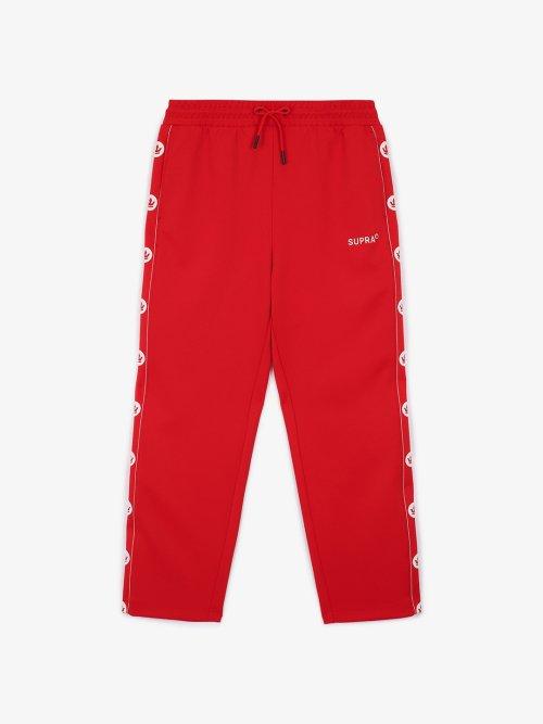 [SUPRA] エッセンシャル サイドテープド トラック セットアップボトムス (RED) WXTP12136-RDD