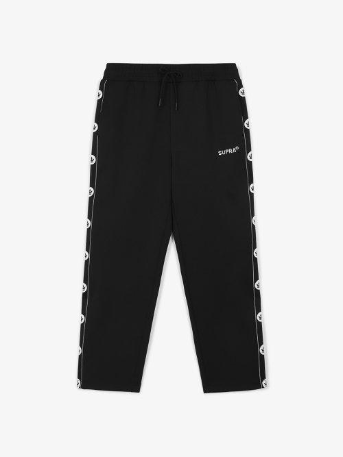 [SUPRA] エッセンシャル サイドテープド トラック セットアップボトムス (BLACK) WXTP12136-BKS