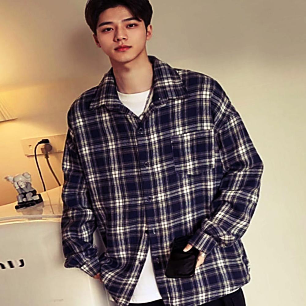 メンズ チェックシャツ チェックシャツ 秋 カジュアル デートスタイル モダン FWFFZSZS