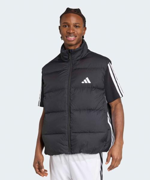 [아디다스] climawarm 3-ストライプス プーファー ダウンベスト - ブラック / JM4078 JM4078