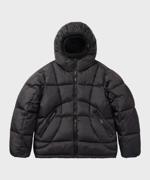 [르아르] バラクラバ プーファー フード パディング [ブラック] L24FWOU00501