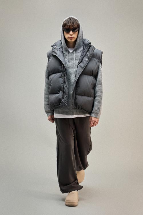 [로그 스토어] オーバーフィット パディングベスト