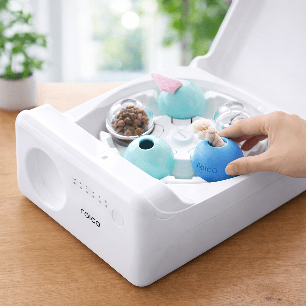 ROICO トリートイ ノーズワーク ベーシックセット 犬ボール おもちゃ 分離不安 愛着人形 タッグ遊び 行動矯正