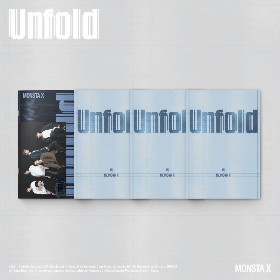 4種セット 通常盤 MONSTA X - Unfold アメリカンアルバム