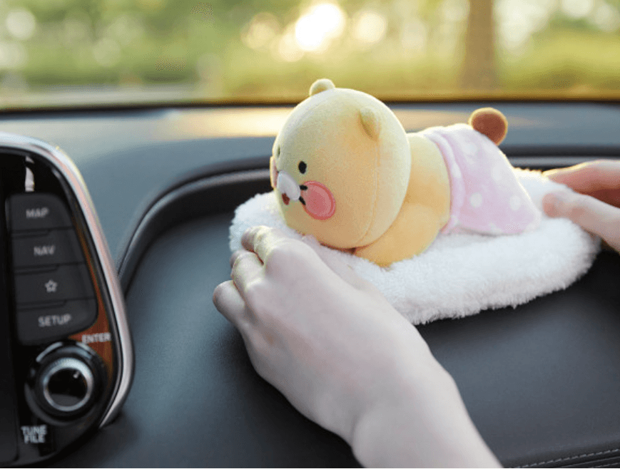 カカオフレンズ チュンシク 空気清浄人形 車用消臭剤