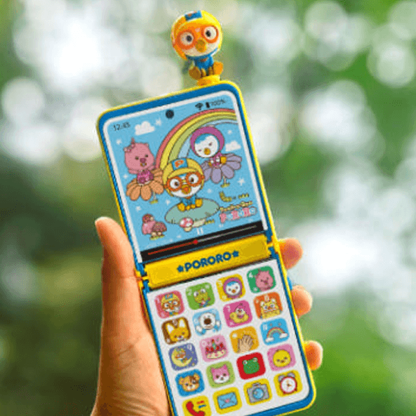ポロロ フリップフォン おもちゃ スマートフォン 電話