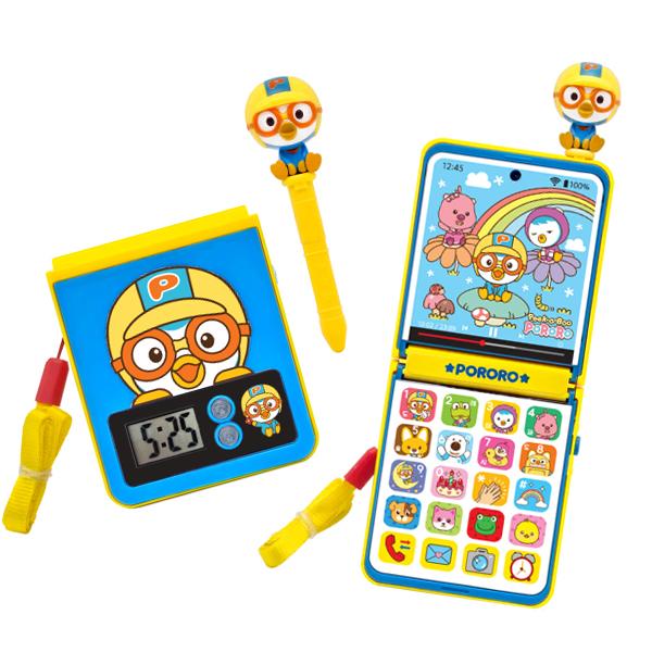ポロロ フリップフォン 子供用 携帯電話 スマートフォン 電話 おもちゃ 様々なメロディ