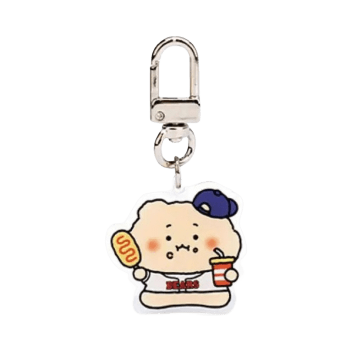 斗山ベアーズ x マンクッロジンゴム アクリルキーリング