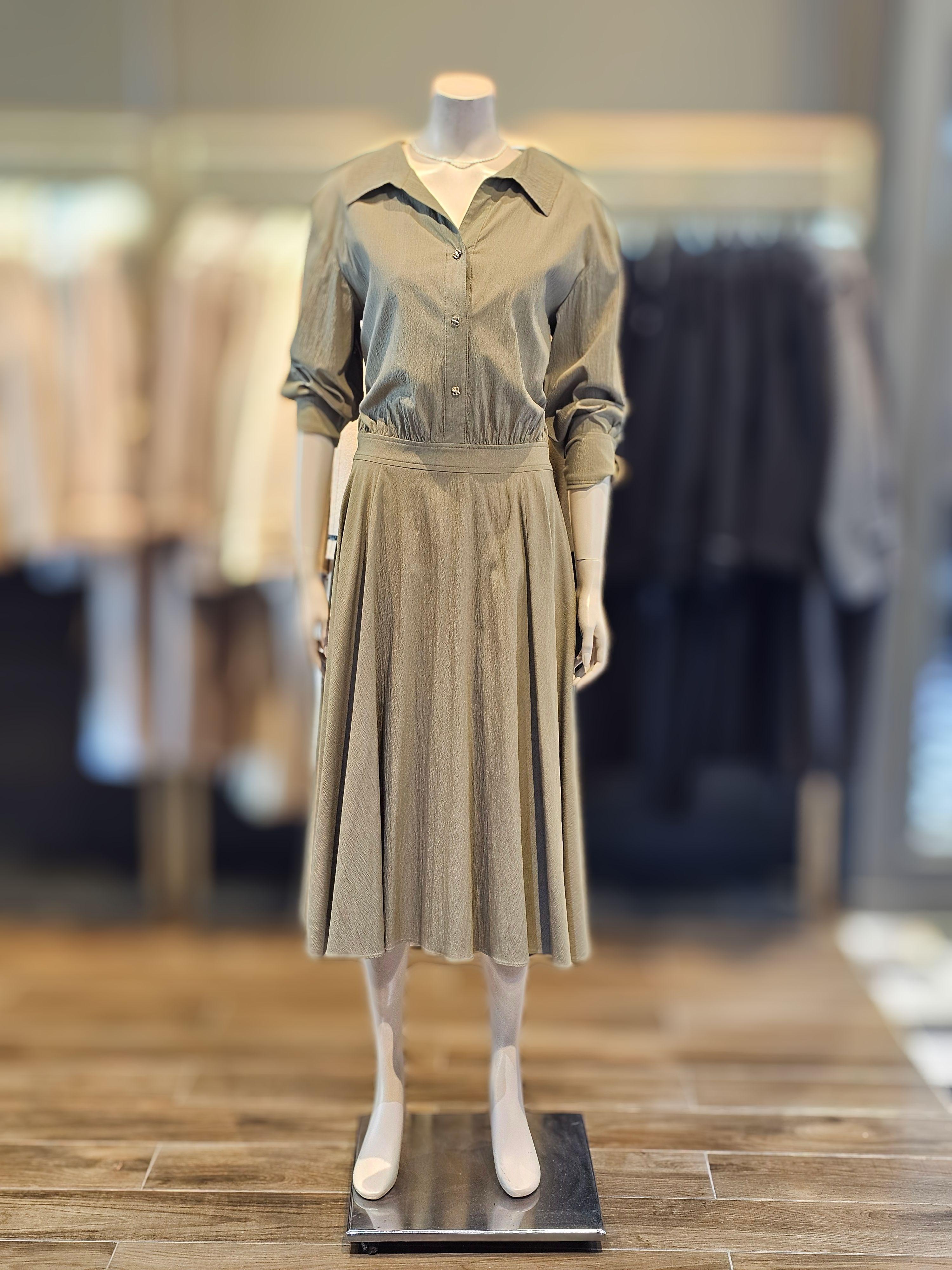 Sisley シャツ型 ワンピース SAOPA3341