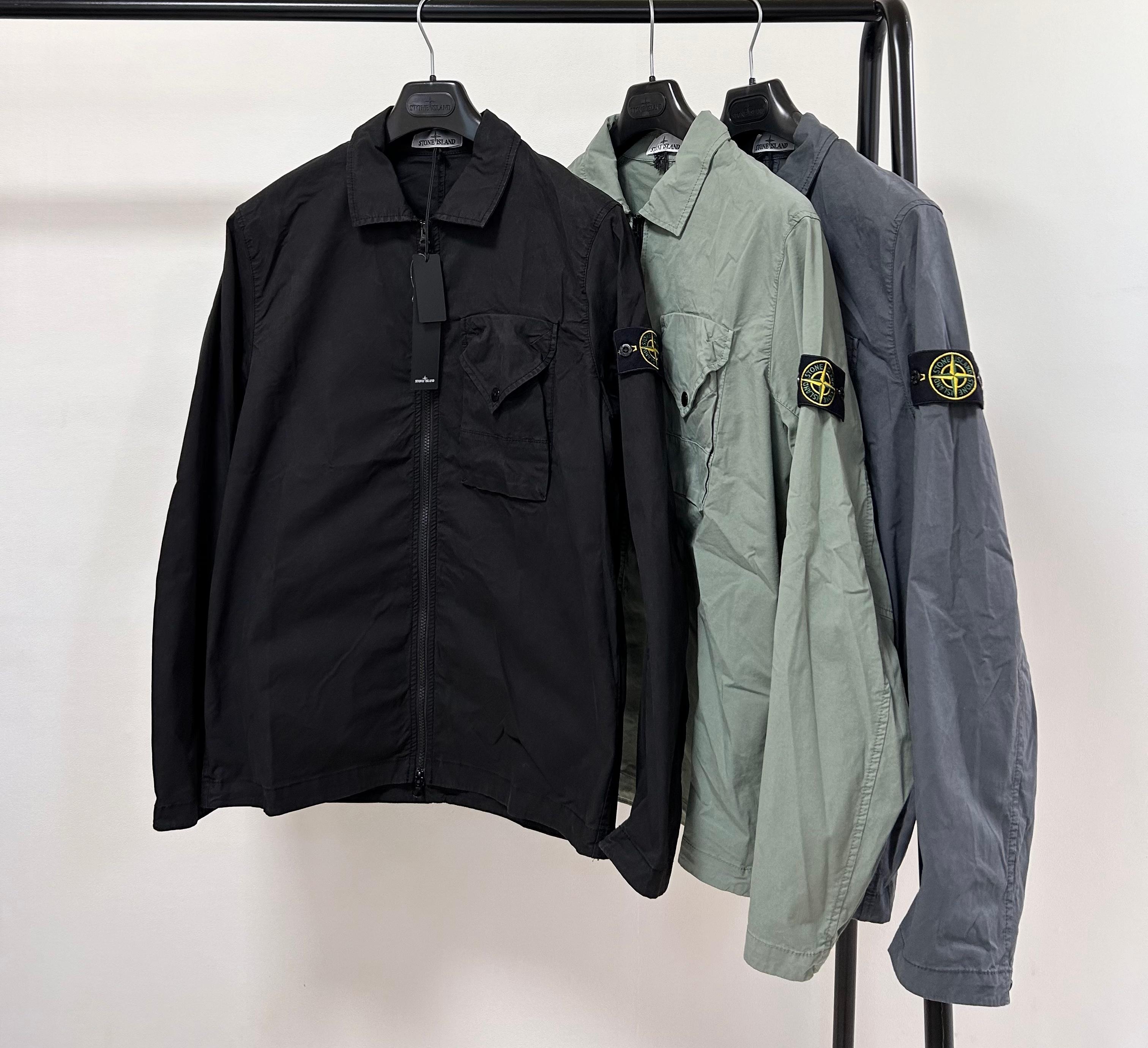 STONE ISLAND レギュラーフィット オーバーシャツ 791511010