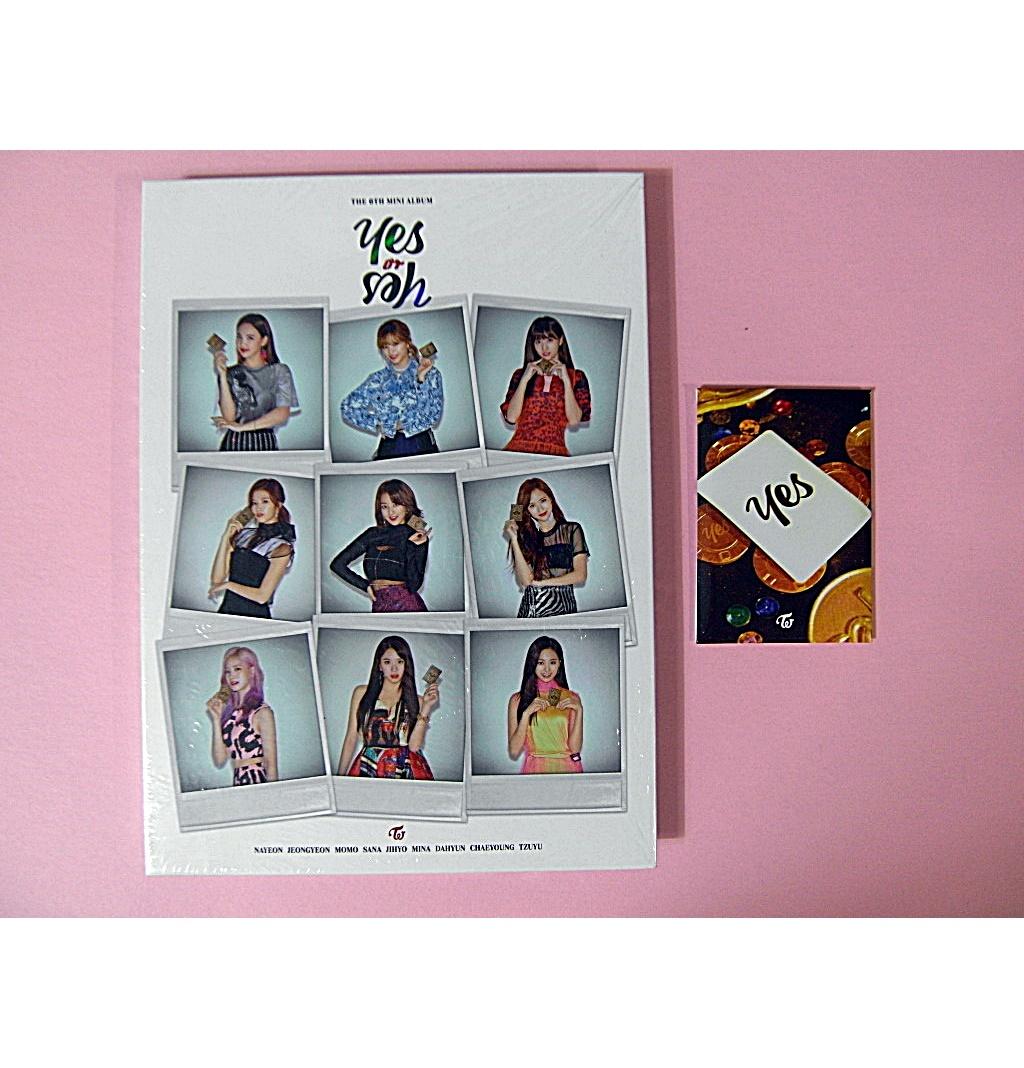 (アルバム+予約特典トレカセット) TWICE - YES or YES Bバージョン