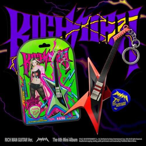 aespa Rich Man ミニアルバム 6集 RICH MAN GUITAR Ver バージョン選択 L700001596