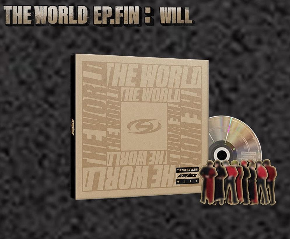 [バージョン選択] ATEEZ アルバム WILL THE WORLD EP FIN 正規2集 Digipack ランダム