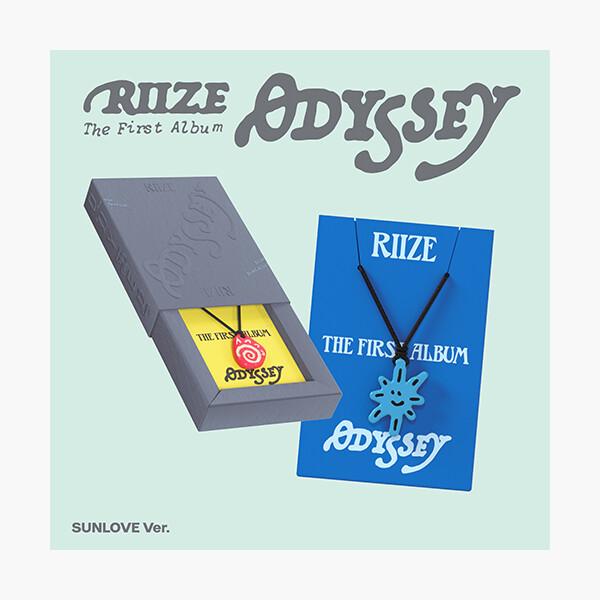 SM ENTERTAINMENT スマートアルバム RIIZE - 正規 1集 ODYSSEY SUNLOVE Limited Edition O Ver