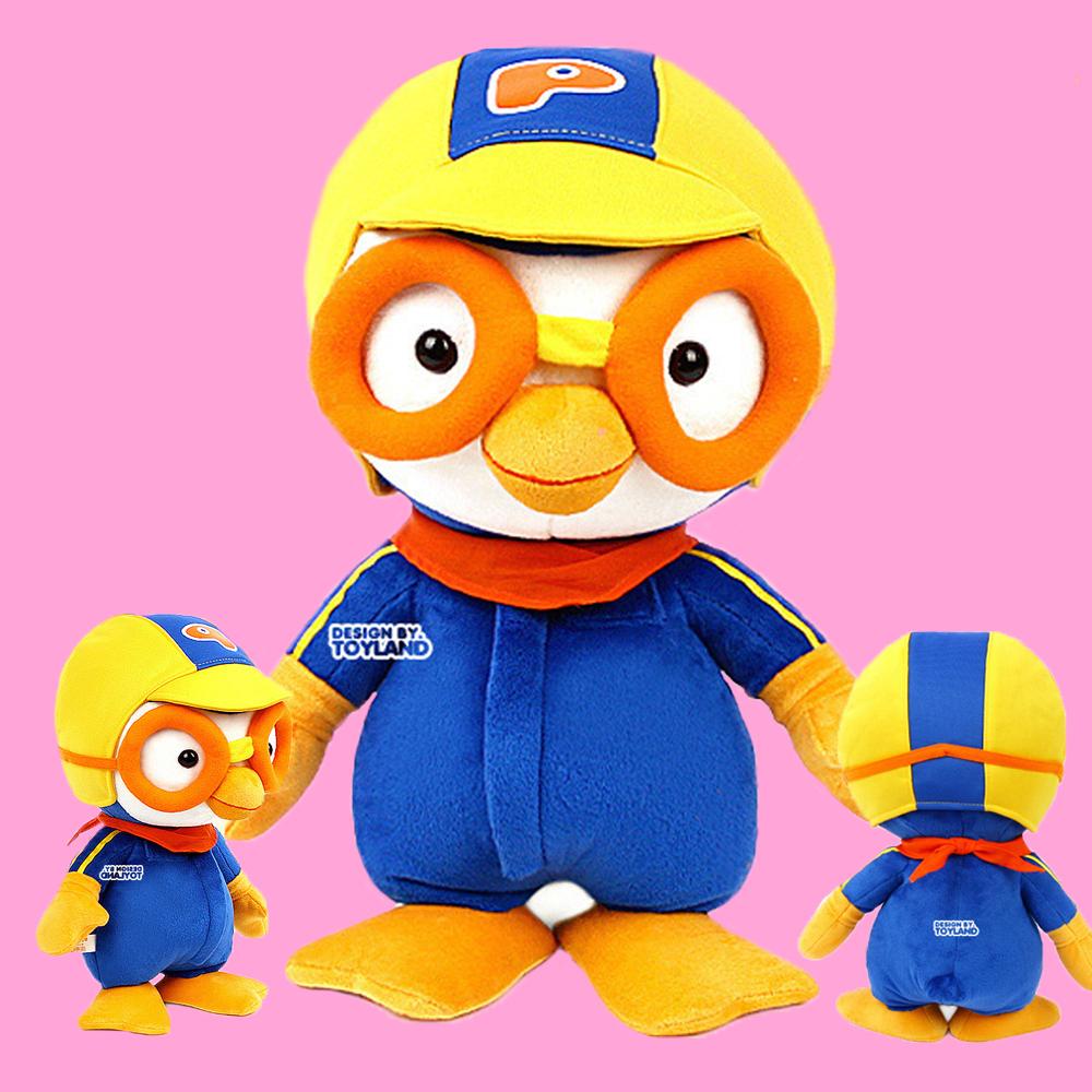 ポロロぬいぐるみ 中型 28cm キャラクター愛着動物 ペンギン