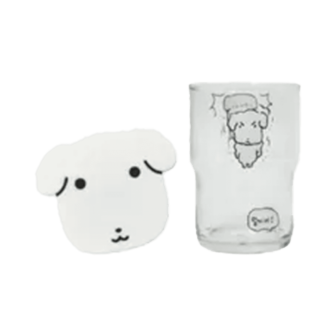 가나디 글라스 & 코스터 세트 버전 2