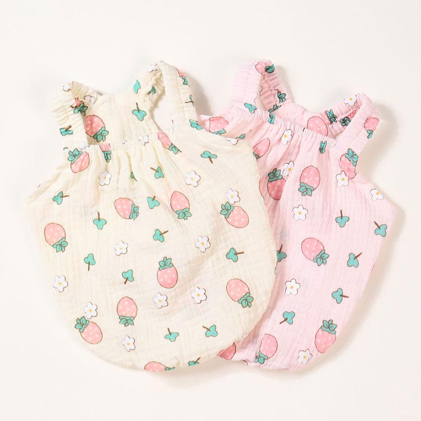 犬 タンクトップ 犬 春 夏 服 猫 服 中型犬 いちご