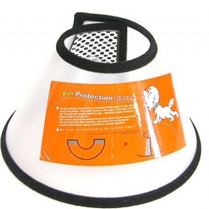 犬用エリザベスカラー ペット愛犬用 ネックカラー 怪我保護 L