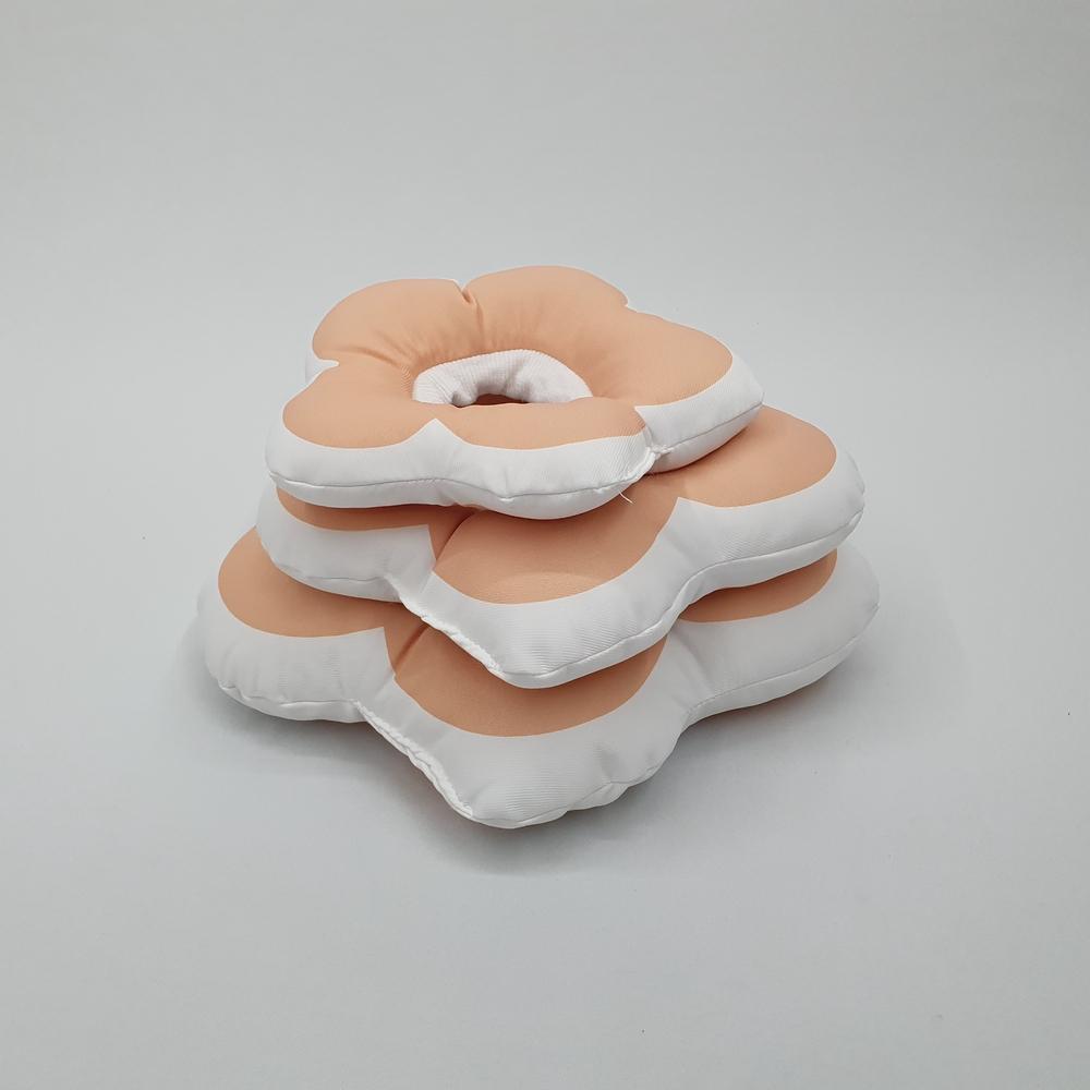 犬 花咲く 猫 クッション ネックカラー L ファンネル 首 犬 クッションネックカラー 猫ネックカラー