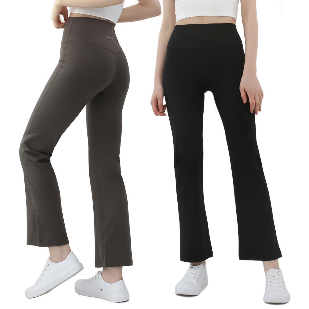 体型カバー ジェイン セミブーツカットパンツ