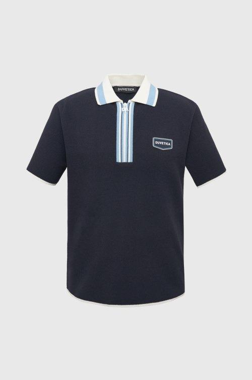 [DUVETICA] 솔다 (ネイビー) (メンズトップス) V-23S-VUKU11633-NYS
