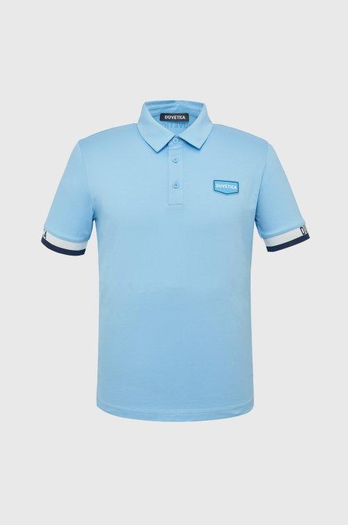 [DUVETICA] 손달로 (ブルー) (メンズトップス) V-23S-VUTS11433-SBS