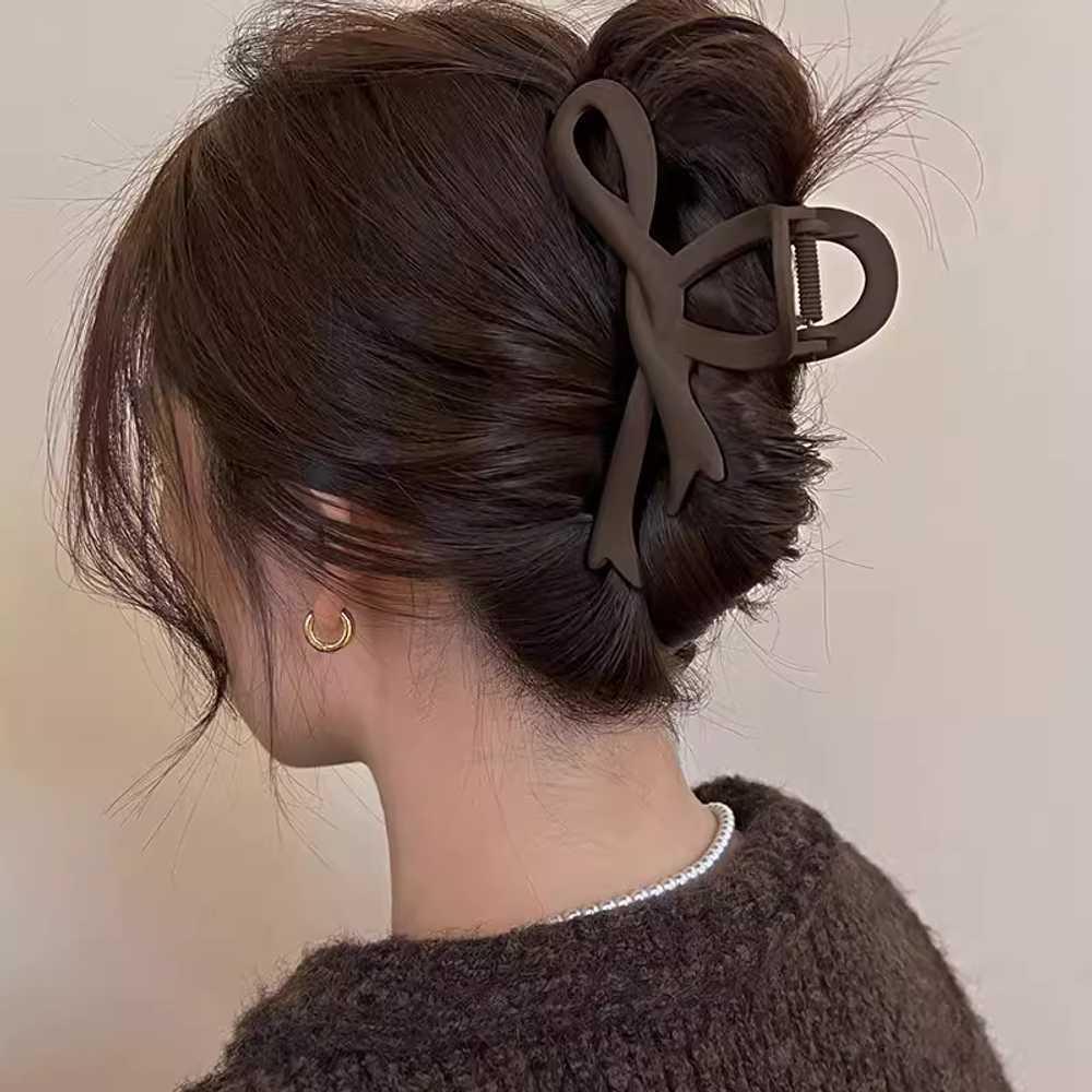 ヘアピン クリップピン シャークピン ラージサイズ ヘアアクセサリー デイリールック A