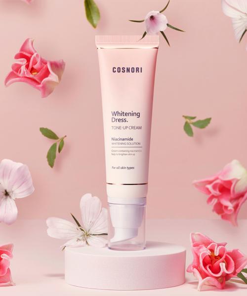 [COSNORI] ホワイントニング ドレス 美白トーンアップクリーム 50ml T01
