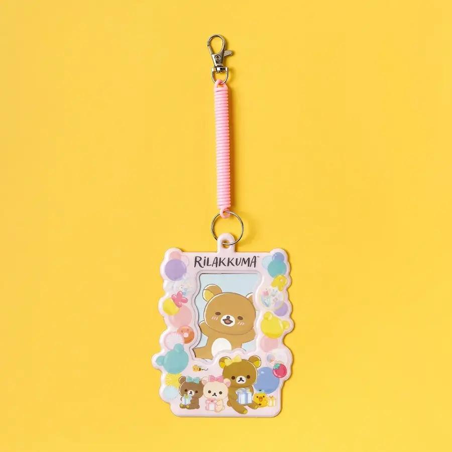 リラックマ フォトカードホルダー ポカホルダー キーホルダー