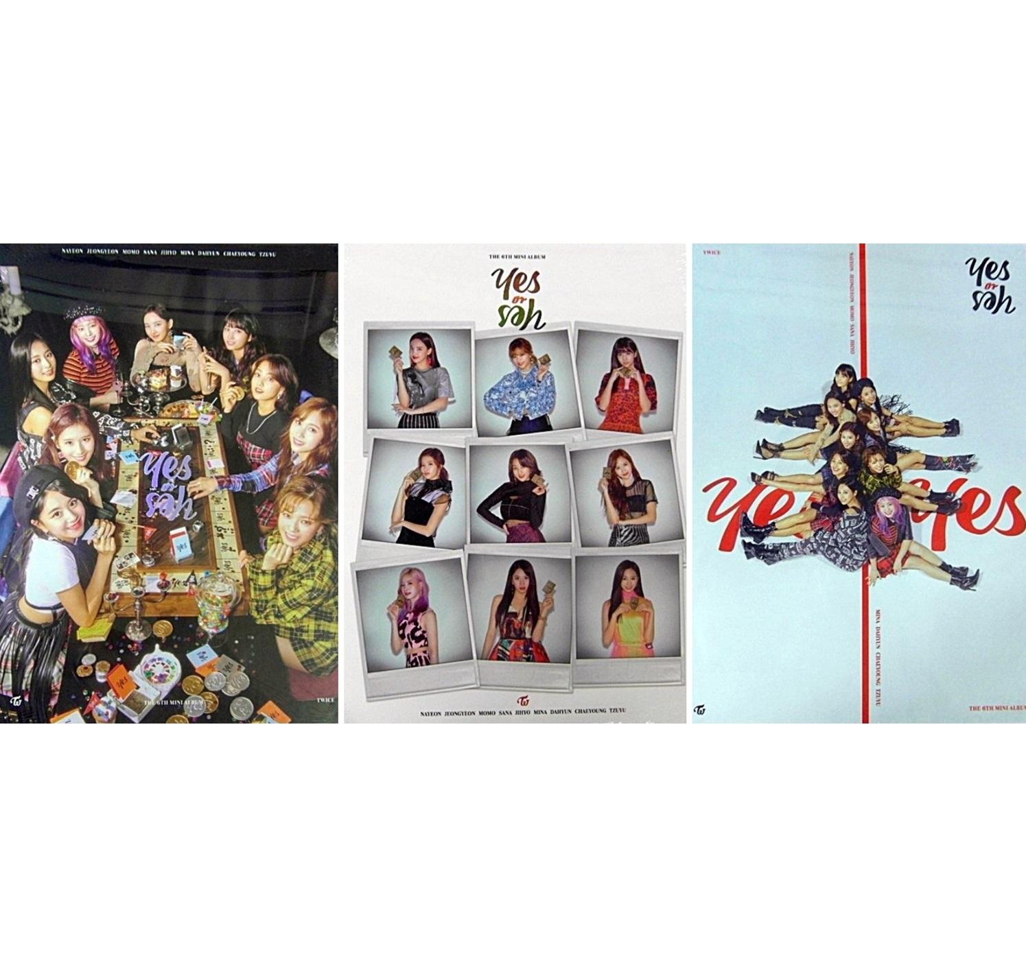 (アルバムランダム1種) TWICE - YES or YES MINI 6集 未開封新品
