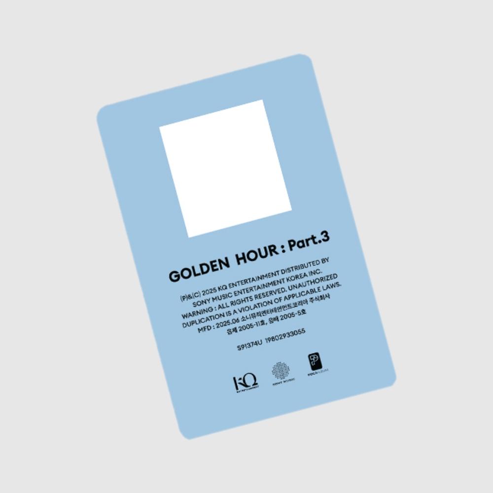 (ポカアルバム ATEEZバージョン) ATEEZ アルバム MINI 12集 GOLDEN HOUR Part3