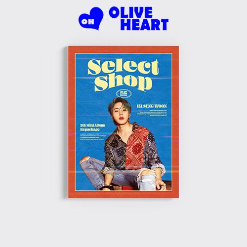 ハ・ソンウン アルバム Select Shop ミニ5集 リパッケージ Wanna One Bitter