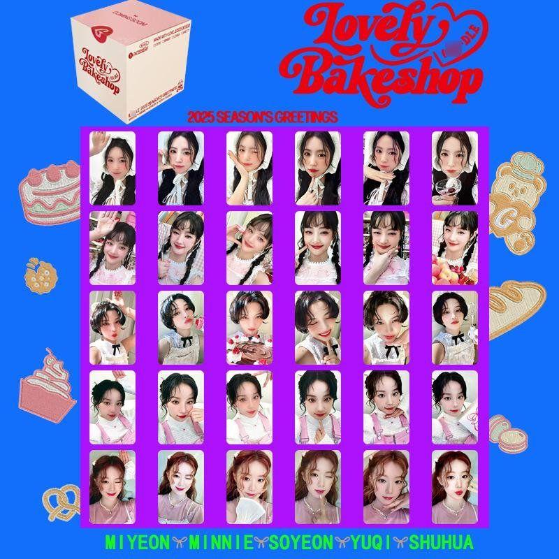 (g) i-dle (G)I-DLE 2025 シーズングリーティング フォトカード ポカ グッズ