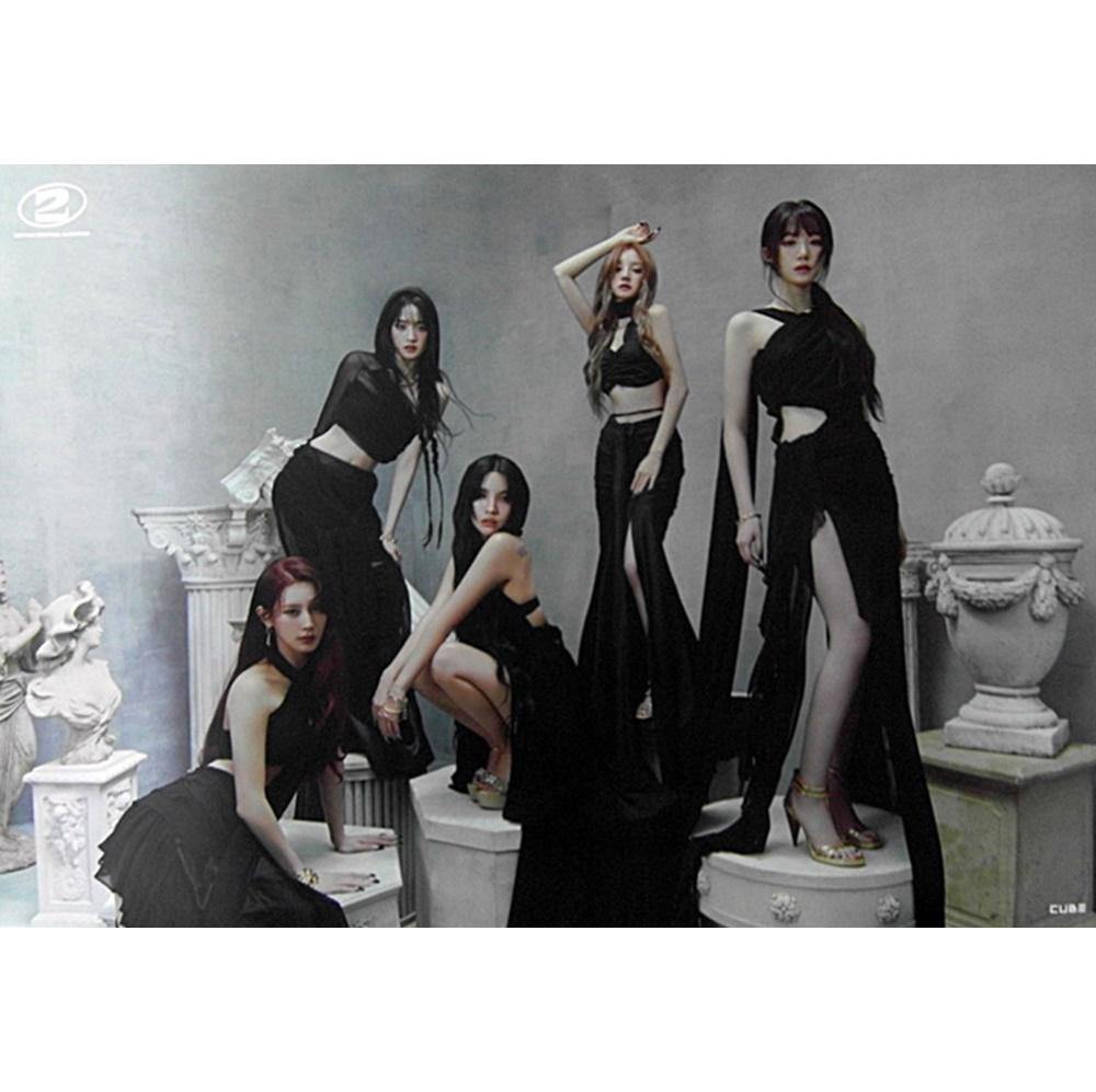 (ブロマイド1種+丸筒) (G)I-DLE 正規2集 [2] A ポスター