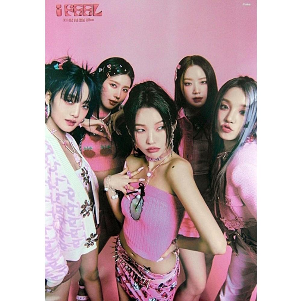 (ブロマイド1種+丸筒) (G)I-DLE I Feel C ポスター