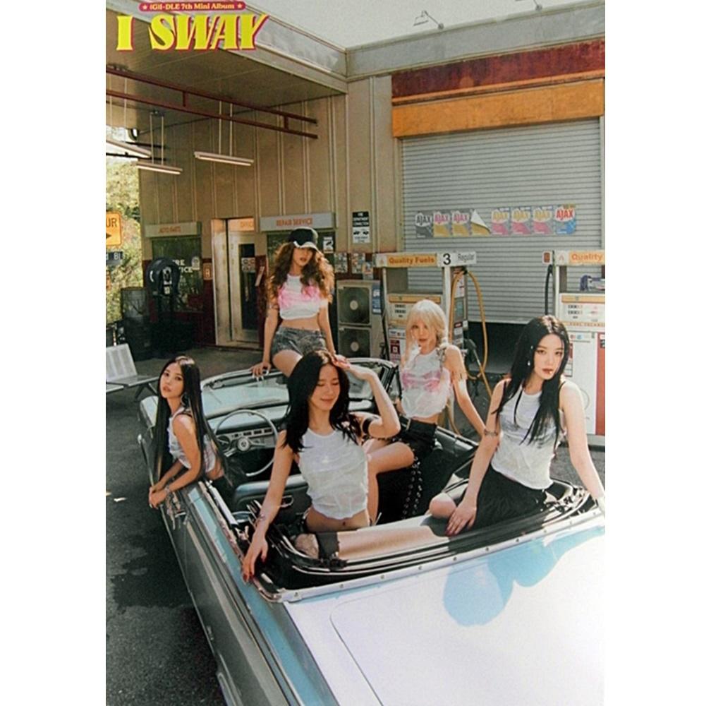 (ブロマイド1種+筒) (G)I-DLE I SWAY A ポスター