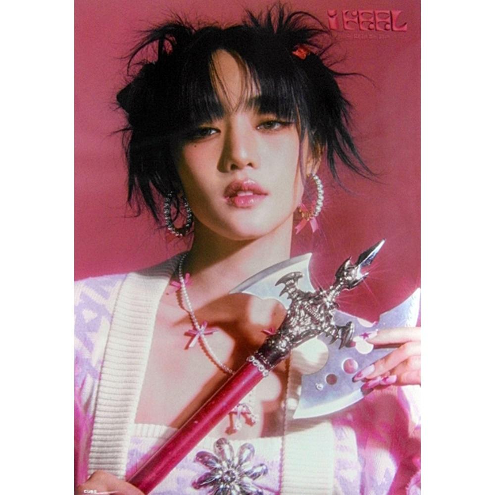 (ブロマイド1種+筒) (G)I-DLE I Feel ミンニ ポスター