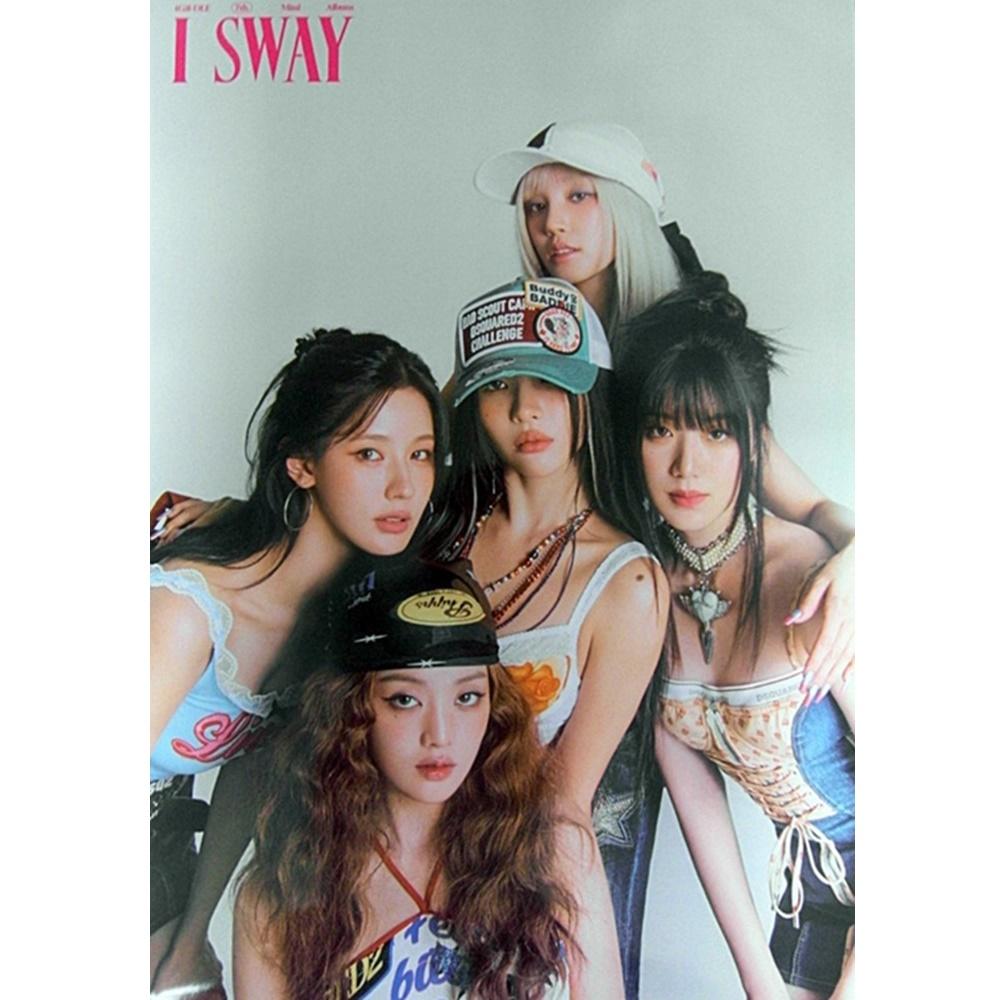 (ブロマイド1種+筒) (G)I-DLE I SWAY C ポスター