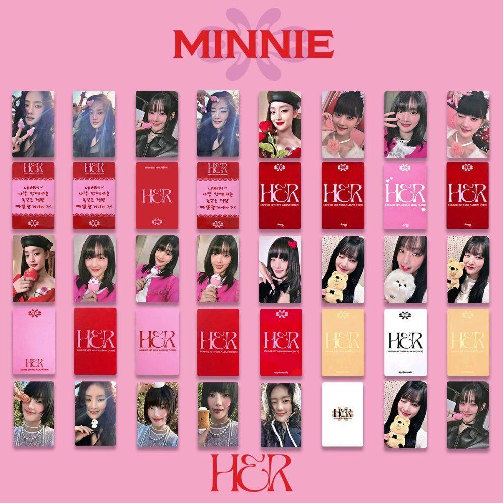 (G)I-DLE ミンニ Minnie HER フォトカード ポカ グッズ