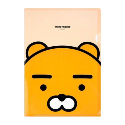 カ카오フレンズ Lホルダー ライアン クリアファイル 210