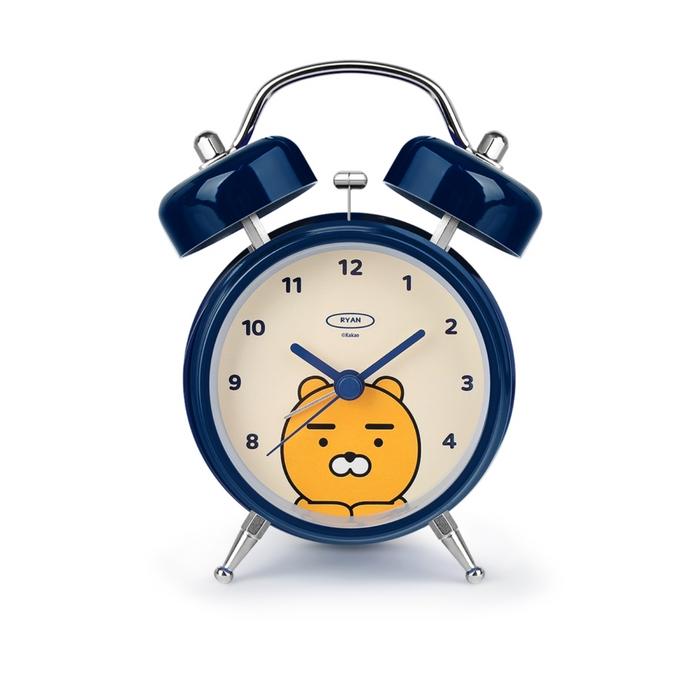 カ카오フレンズ うるさい 目覚まし時計 低騒音卓上時計