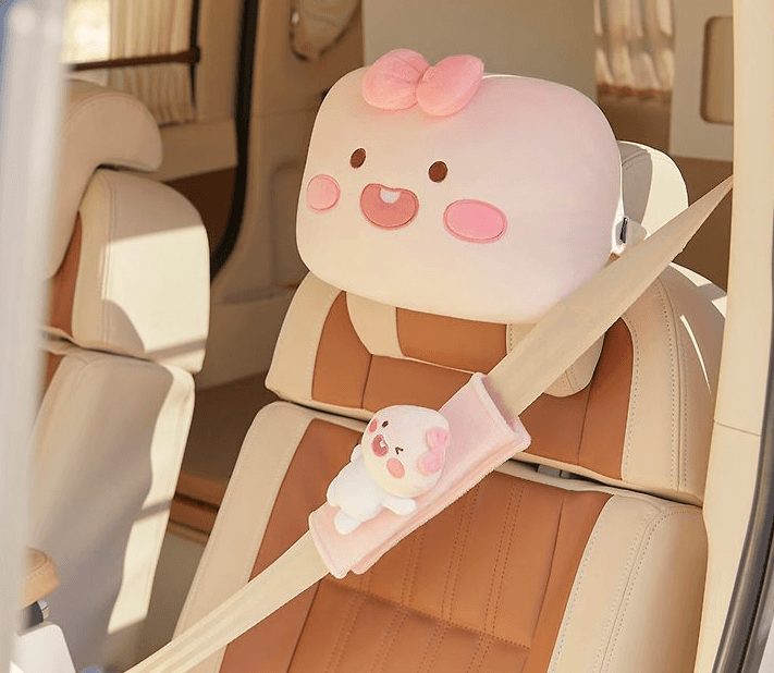 カカオフレンズ Hello Little アピーチ シートベルトカバー