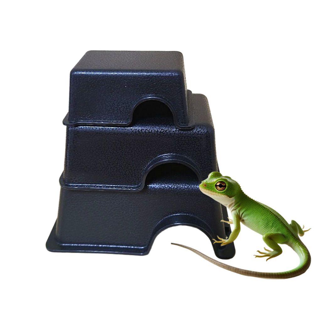 トカゲ用隠れ家 クレステッドゲッコー 爬虫類隠れ家 M