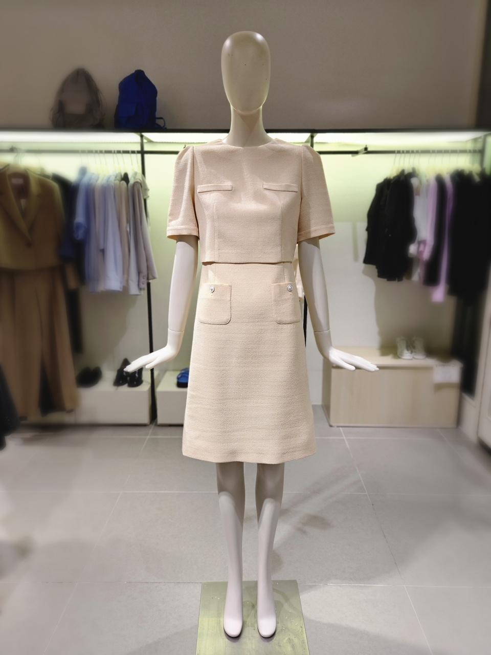 CC COLLECT ボタンポイント ドレス E252MSE138